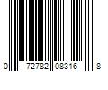 Barcode Image for UPC code 072782083168