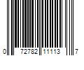 Barcode Image for UPC code 072782111137