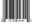 Barcode Image for UPC code 072785043442