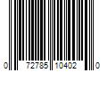 Barcode Image for UPC code 072785104020