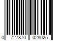 Barcode Image for UPC code 0727870028025