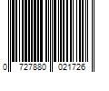 Barcode Image for UPC code 0727880021726