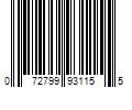 Barcode Image for UPC code 072799931155