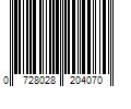 Barcode Image for UPC code 0728028204070