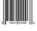 Barcode Image for UPC code 072810000068. Product Name: 