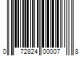 Barcode Image for UPC code 072824000078