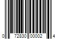 Barcode Image for UPC code 072830000024