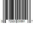 Barcode Image for UPC code 072830005517