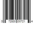 Barcode Image for UPC code 072830007214