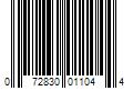 Barcode Image for UPC code 072830011044