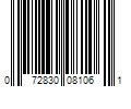 Barcode Image for UPC code 072830081061