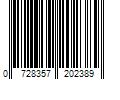 Barcode Image for UPC code 0728357202389