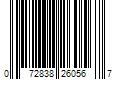 Barcode Image for UPC code 072838260567