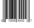 Barcode Image for UPC code 072838300027