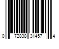 Barcode Image for UPC code 072838314574