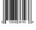 Barcode Image for UPC code 072838361936