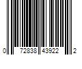 Barcode Image for UPC code 072838439222