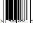 Barcode Image for UPC code 072838456007