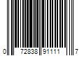 Barcode Image for UPC code 072838911117