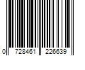 Barcode Image for UPC code 0728461226639