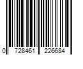 Barcode Image for UPC code 0728461226684