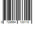 Barcode Image for UPC code 0728554133110