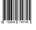 Barcode Image for UPC code 0728649749745