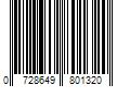 Barcode Image for UPC code 0728649801320