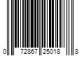 Barcode Image for UPC code 072867250188