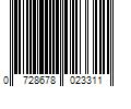 Barcode Image for UPC code 0728678023311