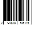 Barcode Image for UPC code 0728678585116