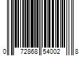 Barcode Image for UPC code 072868540028