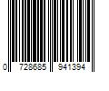 Barcode Image for UPC code 0728685941394