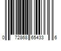 Barcode Image for UPC code 072868654336