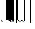 Barcode Image for UPC code 072871000052