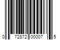 Barcode Image for UPC code 072872000075