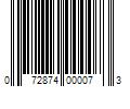 Barcode Image for UPC code 072874000073