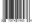 Barcode Image for UPC code 072874016036