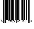 Barcode Image for UPC code 072874061135