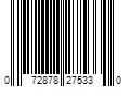 Barcode Image for UPC code 072878275330