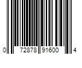 Barcode Image for UPC code 072878916004