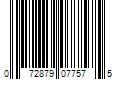 Barcode Image for UPC code 072879077575