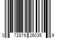 Barcode Image for UPC code 072879260359