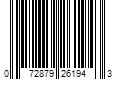 Barcode Image for UPC code 072879261943