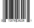 Barcode Image for UPC code 072879262261