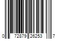 Barcode Image for UPC code 072879262537