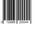 Barcode Image for UPC code 0728865200044