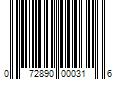 Barcode Image for UPC code 072890000316