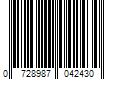 Barcode Image for UPC code 0728987042430