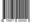 Barcode Image for UPC code 0729071020020